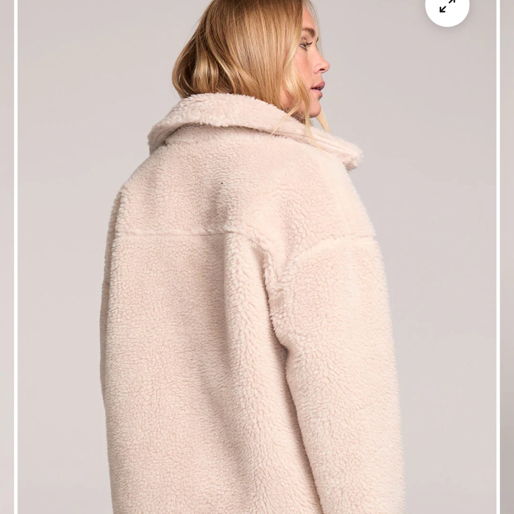 Saltwater LUXE Cream Teddy Jacket - Picture 3 of 9